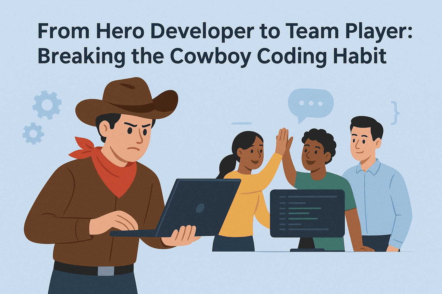 From Hero Developer to Team Player: Breaking the Cowboy Coding Habit